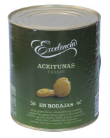 Karasu-Oliwki zielone cięte 3000g