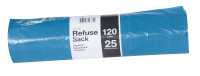 Karasu-Worki na śmieci niebieskie 120L 25szt