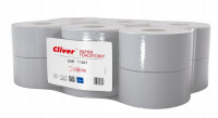 Cliver-Papier toaletowy Jumbo szary 12szt